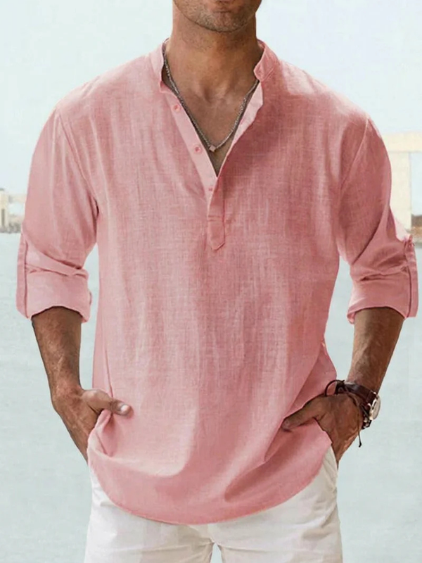 Camisa de lino fresco