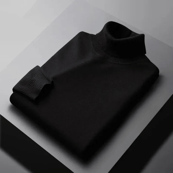 Jersey de Cachemir Cuello Alto