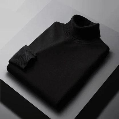 Jersey de Cachemir Cuello Alto