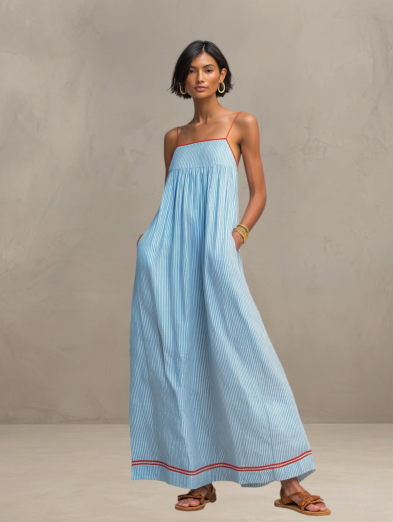 Vestido Maxi Fluido