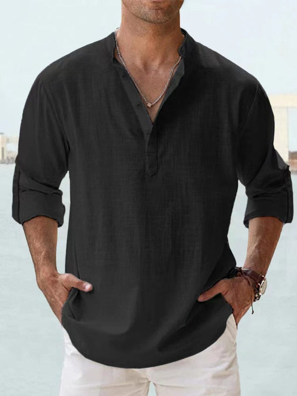 Camisa de lino fresco