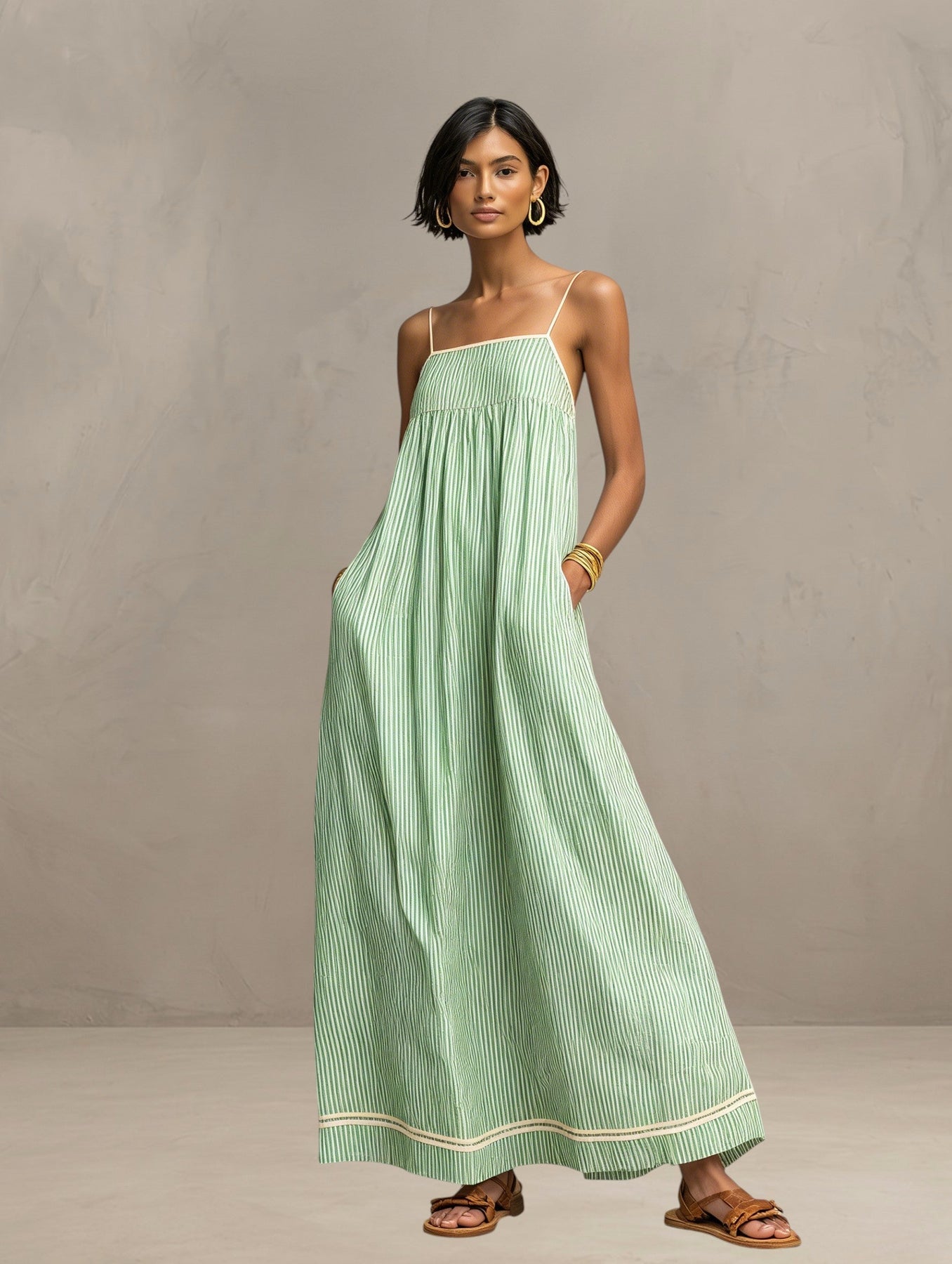 Vestido Maxi Fluido