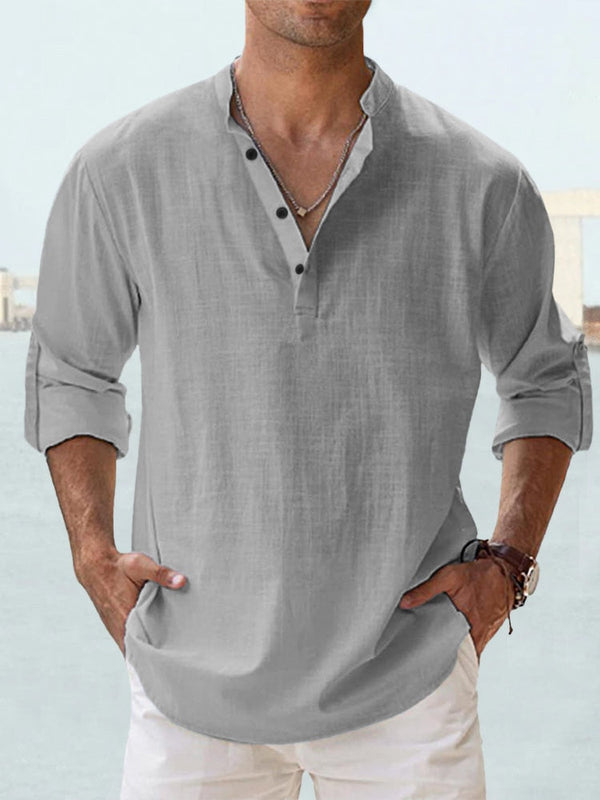 Camisa de lino fresco
