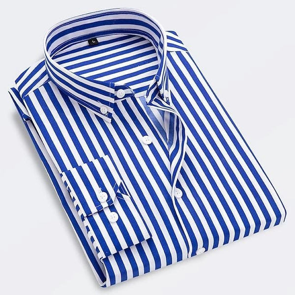 Camisa Enzo Stretch Stripe