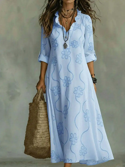 Vestido Maxi Floral