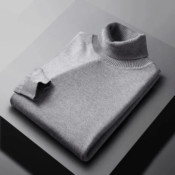 Jersey de Cachemir Cuello Alto
