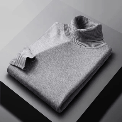 Jersey de Cachemir Cuello Alto
