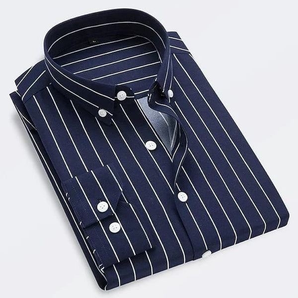 Camisa Enzo Stretch Stripe