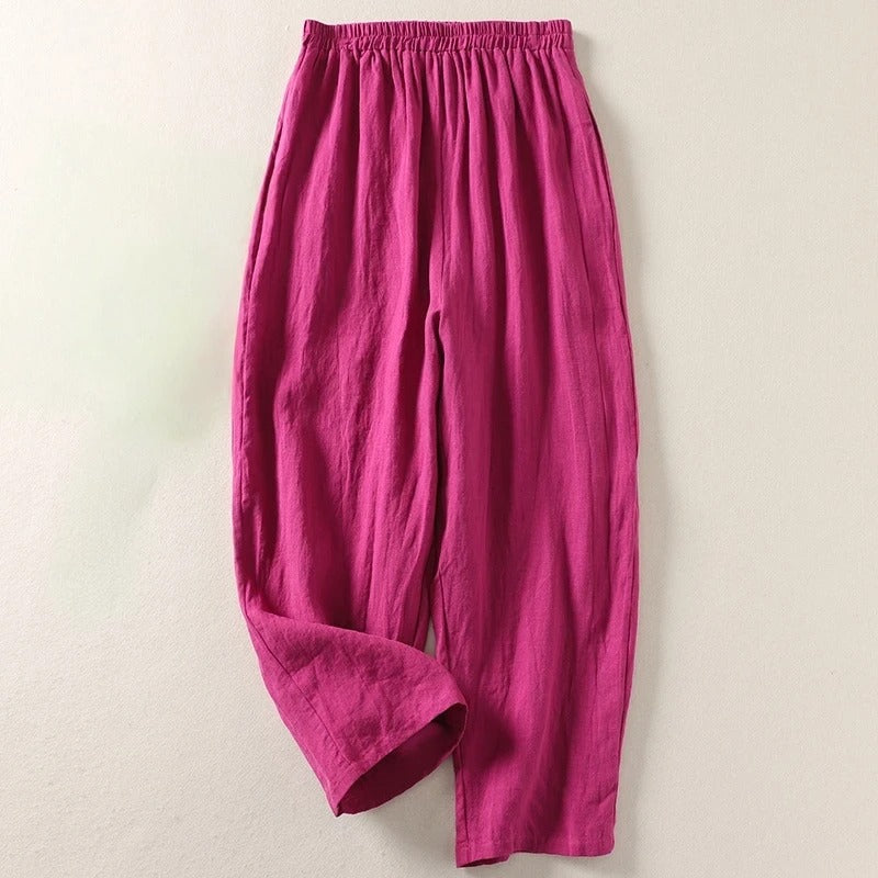 Pantalón Lino Fluido