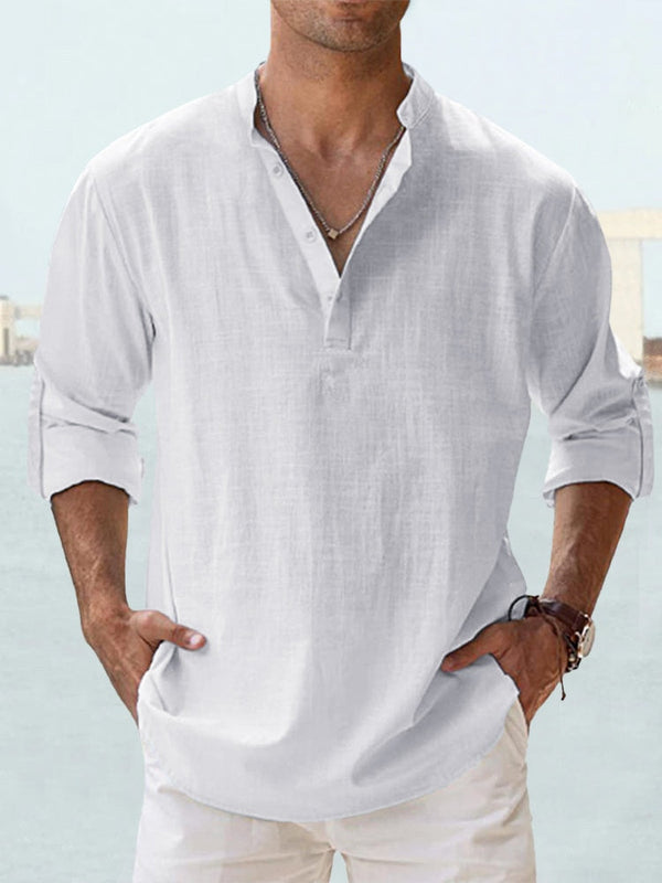 Camisa de lino fresco