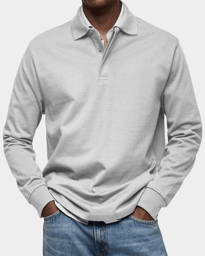 Elegancia de algodón Polo