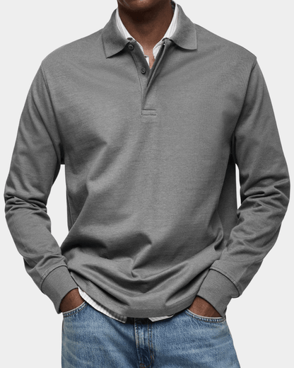Elegancia de algodón Polo