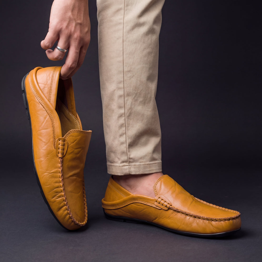 Mocasines Piel Clásicos