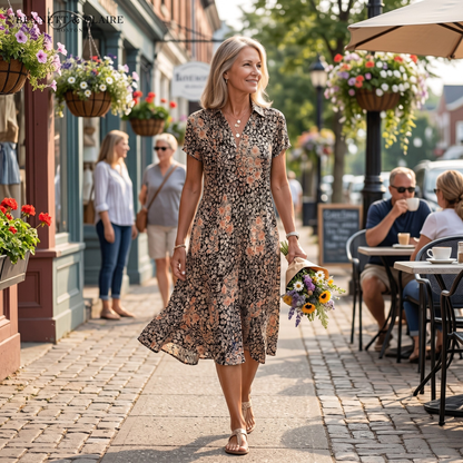 Vestido Midi Floral