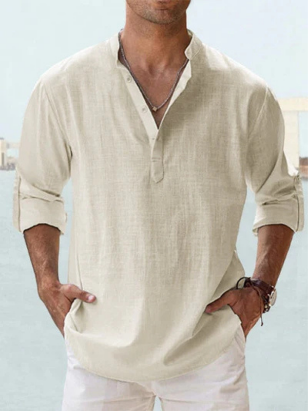 Camisa de lino fresco