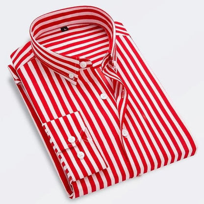 Camisa Enzo Stretch Stripe