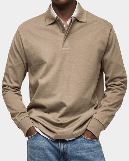 Elegancia de algodón Polo