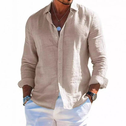 Camisa de lino relajado
