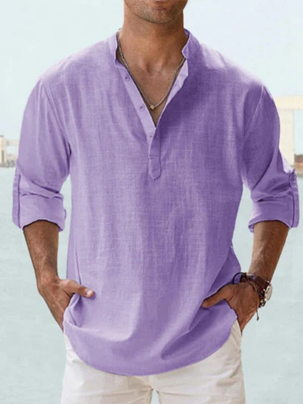 Camisa de lino fresco