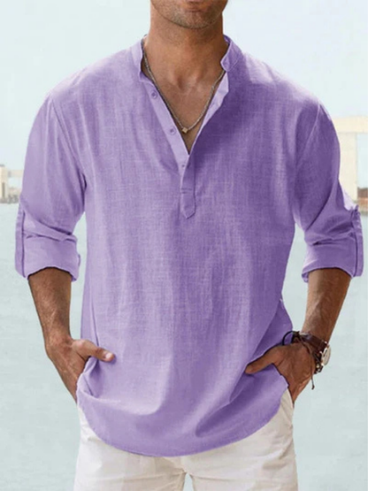 Camisa de lino fresco