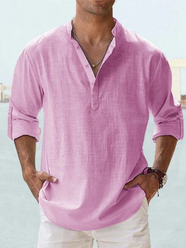 Camisa de lino fresco