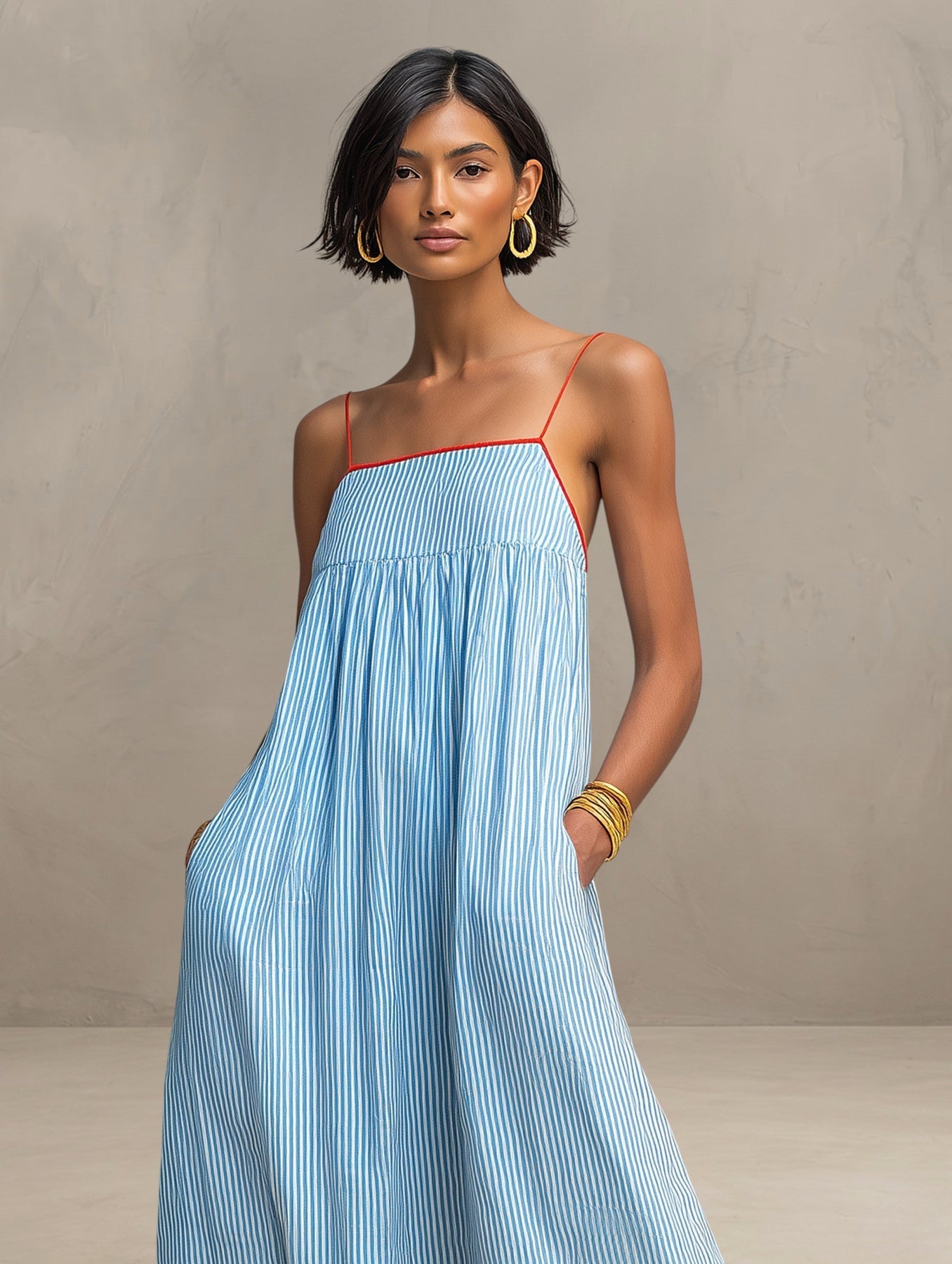 Vestido Maxi Fluido