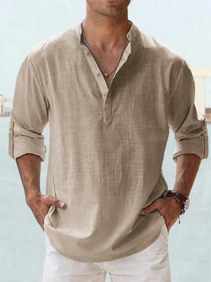 Camisa de lino fresco