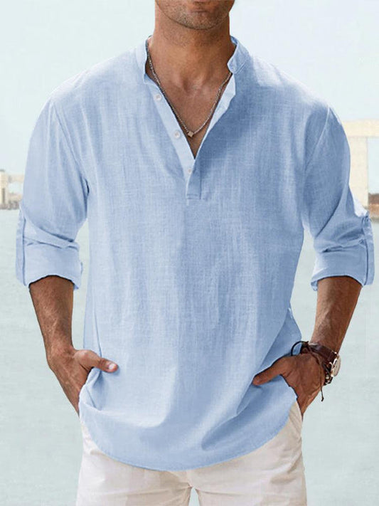 Camisa de lino fresco