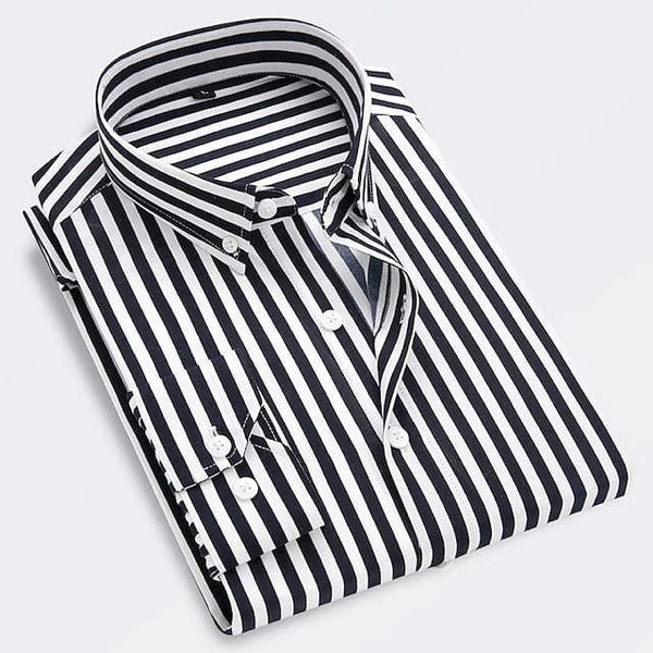Camisa Enzo Stretch Stripe