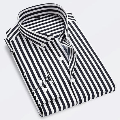 Camisa Enzo Stretch Stripe